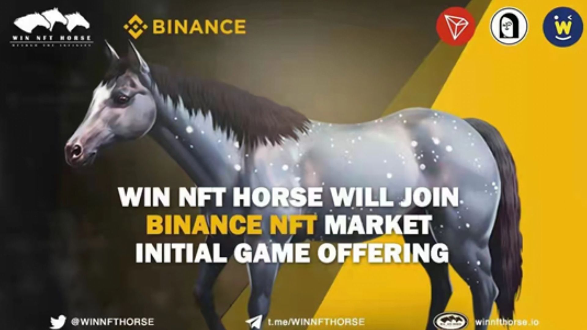 WIN NFT HORSE, TRON's First GameFi Project, Will Launch Its First IGO ...